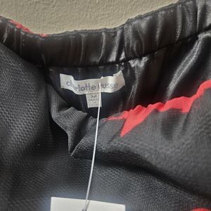 Charlotte Russe Black Jacket with Red Accent